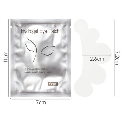 Wholesale grafted eyelash isolation eye patch cloud-shaped isolation lower eyelash spacer non-woven hydrogel spacer