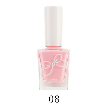 Oily nail polish, no baking, quick drying, non-peelable, non-stripping, safe, cross-border, odorless, nude nail polish for nail salons