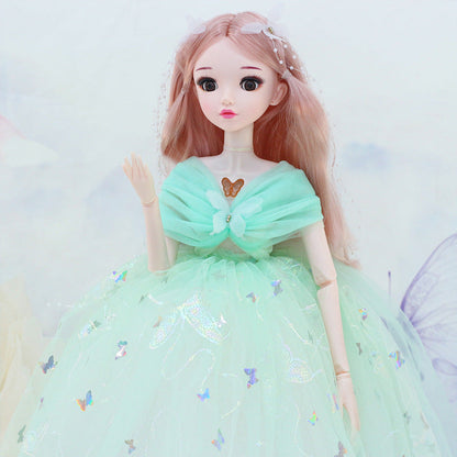 Big skirt 60cm princess smart singing yad barbie doll girl toy doll wholesale yiwu