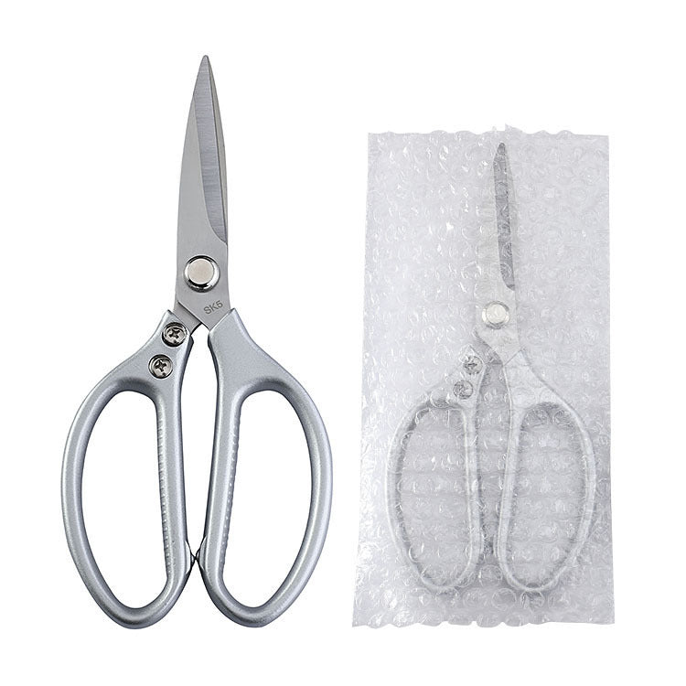 Hot sale stainless steel kitchen scissors multifunctional barbecue food chicken bone scissors Japanese style strong aluminum handle scissors SK5 scissors