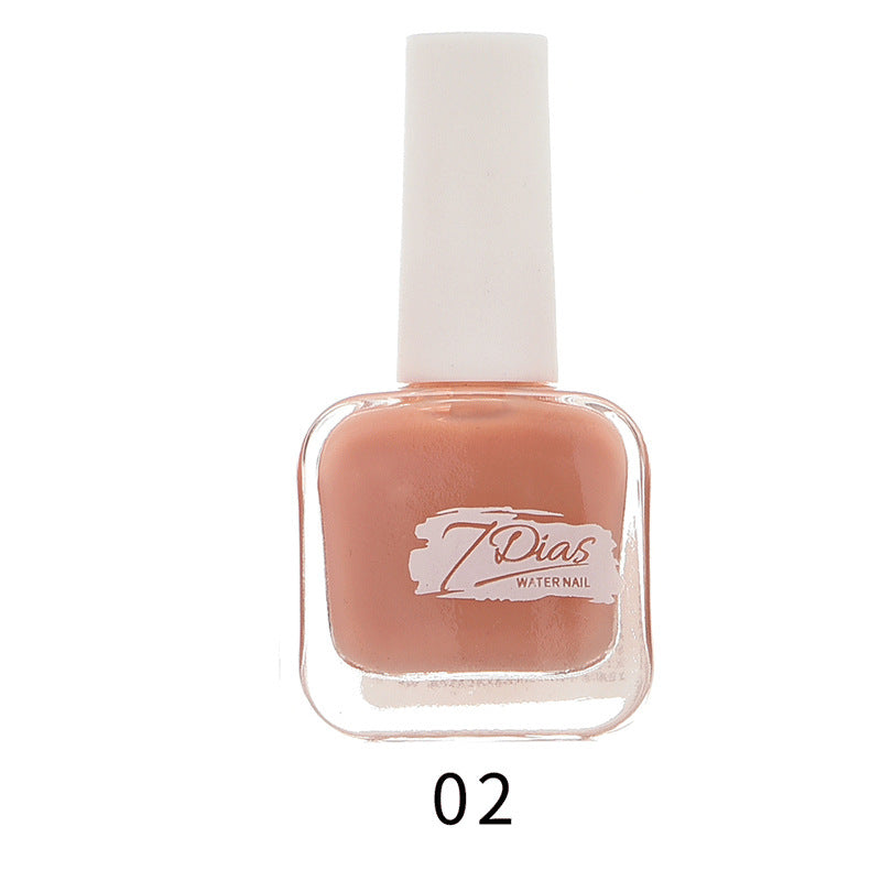 Nail polish nail shop no baking quick drying long-lasting can not be torn autumn and winter water-based can not be peeled transparent nude nail polish