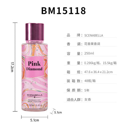 跨境女士身体喷雾香水 女士香水香体喷雾身体香氛body mist250ml