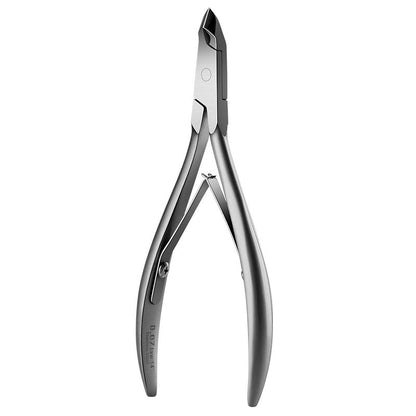 Yuejian quality D-07 stainless steel sandblasting dead skin scissors easy to cut nail tools repair dead skin callus scissors high-end