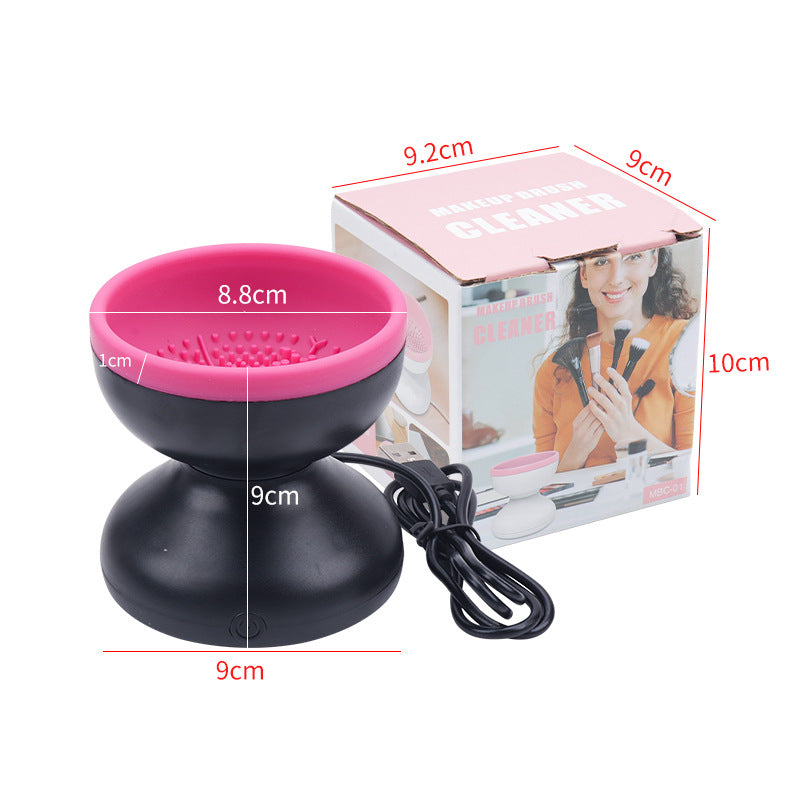 Wholesale beauty tools makeup brushes electric cleaner USB boxed charging automatic brush washer