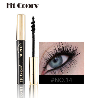 Cross-border Fit Colors 14 color mascara thick curling not easy to smudge Christmas stage makeup foreign trade