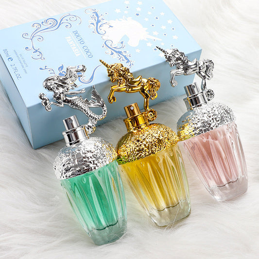 Tik Tok live broadcast hit Di Xianger Unicorn women's perfume student fresh natural long-lasting light perfume wholesale 