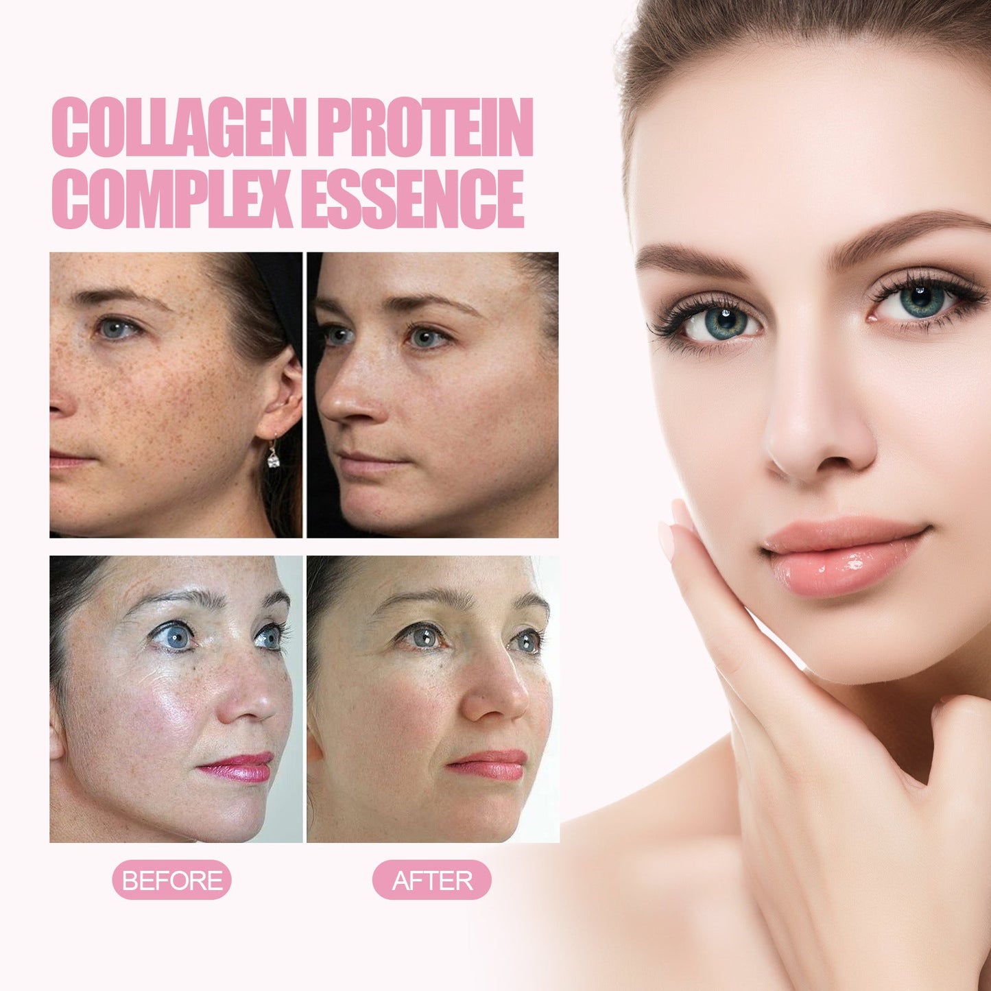 EELHOE Sheep Placenta Collagen Essence Firming, lifting, fading spots, improving skin tone, moisturizing skin care 