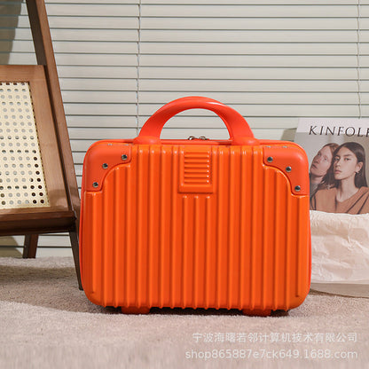 Korean version 14 inch suitcase ladies suitcase travel bag souvenir cosmetic box small travel storage box wholesale 