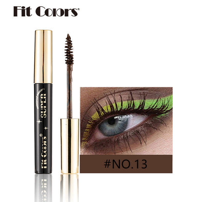 Cross-border Fit Colors 14 color mascara thick curling not easy to smudge Christmas stage makeup foreign trade