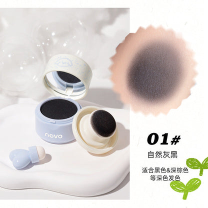 NOVO misty hairline powder waterproof and sweat-proof contour powder shadow modification filling forehead hairline eyebrow powder 