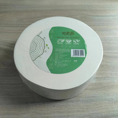 Strong and durable log 650g commercial large roll paper whole box hotel toilet paper 4-layer bathroom large roll paper wholesale