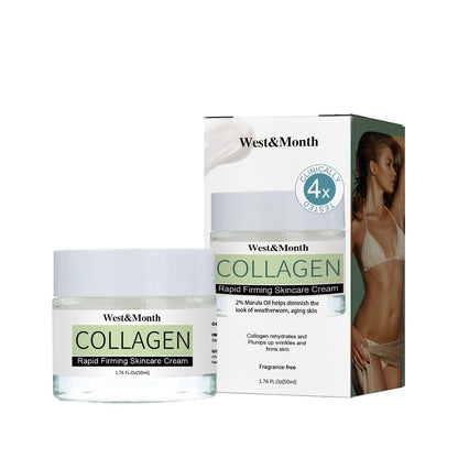 West&amp;Month Collagen Slimming Cream Tightens Belly Fat Body Shaping Massage Slimming Cream 