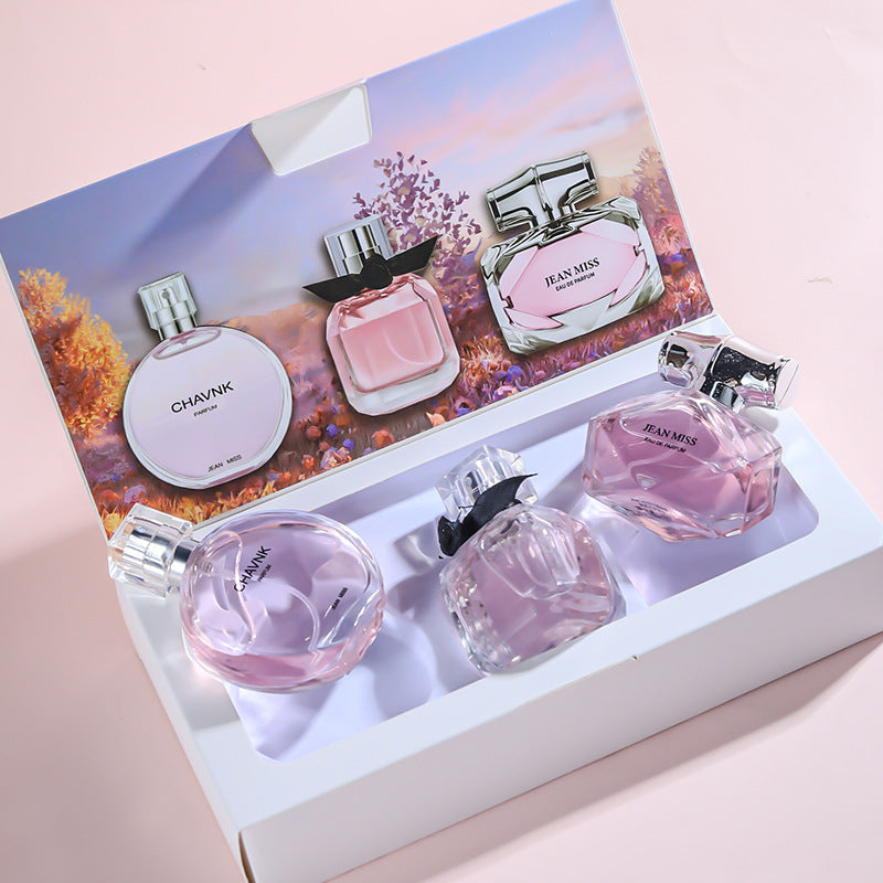 Xiaocheng Yixiang brand Xinyu gift box women's perfume set lasting light fragrance Douyin hot Vietnamese perfume wholesale