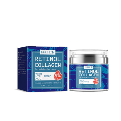 EELHOE Retinol Collagen Cream Lightens Fine Lines and Melanin Firms Skin Evens Out Skin Tone Moisturizing Cream 