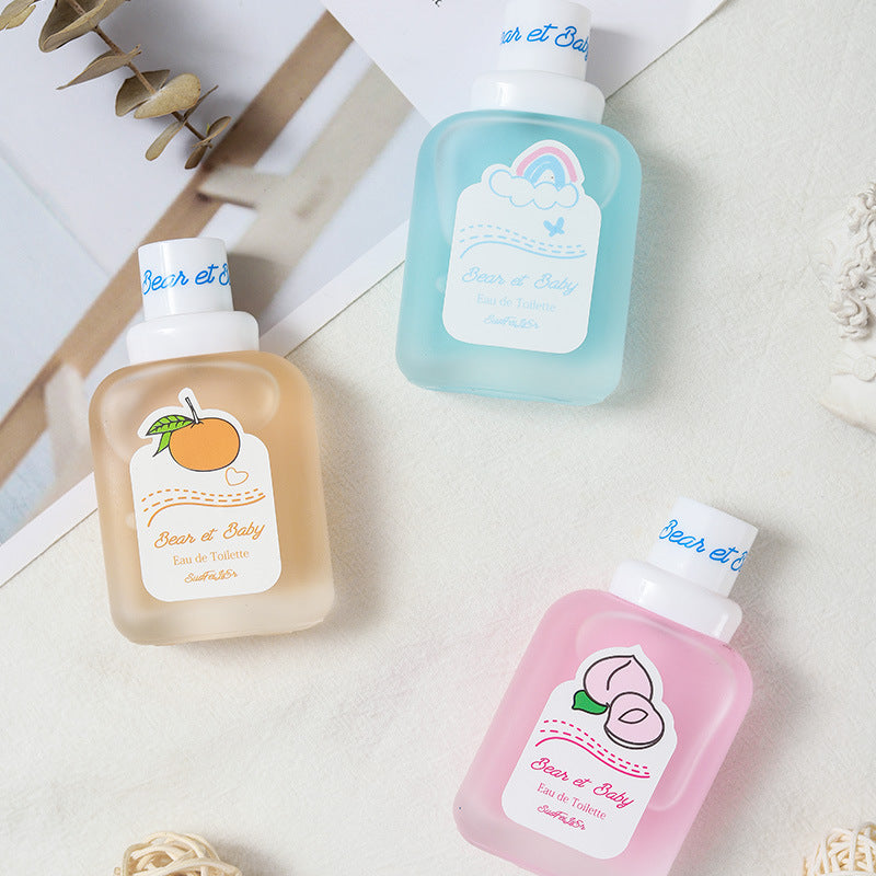 [Factory direct supply] Peach milk scented bear baby girl student perfume fresh and light fragrance e-commerce wholesale 