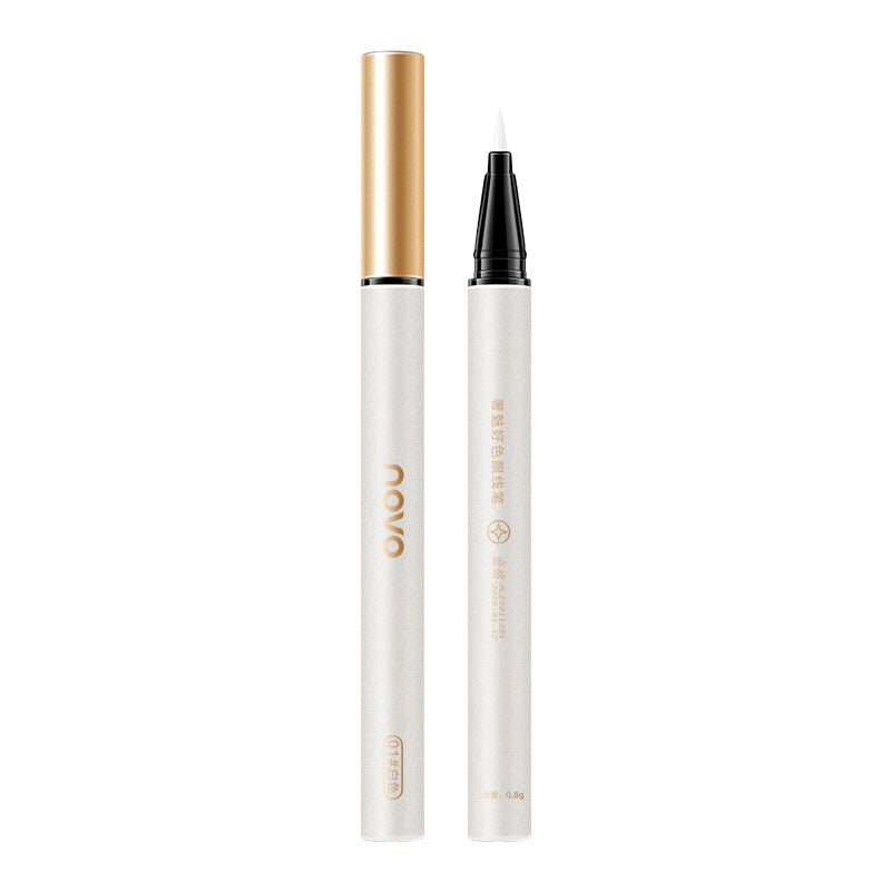 NOVO Luxurious Color Eyeliner Pencil has a slim tip and is easy to color. It is waterproof and sweat-proof and does not fall off. Pseudo-natural color eyeliner 