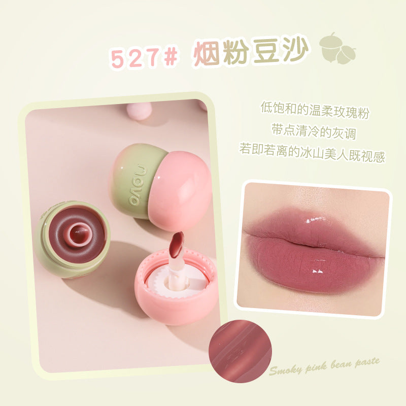 NOVO water gloss lip jelly mirror non-sticky moisturizing nourishing female student style affordable lip balm wholesale 