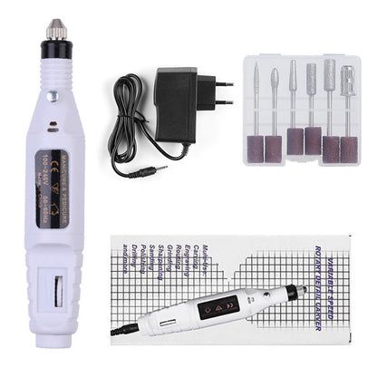 Nail polishing machine, exfoliating polishing machine, mini electric nail polishing machine