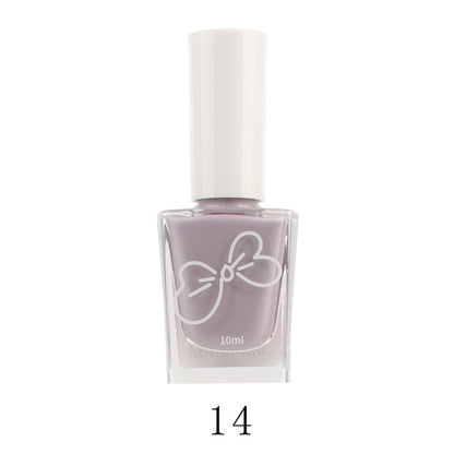 Oily nail polish, no baking, quick drying, non-peelable, non-stripping, safe, cross-border, odorless, nude nail polish for nail salons