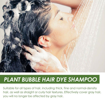 EELHOE plant bubble hair care សក់ខ្មៅធម្មជាតិ ព្យាបាលសក់ខ្មៅ ងាយស្រួលលាប ជាប់បានយូរ ស្រាល និងមិនរមាស់ 