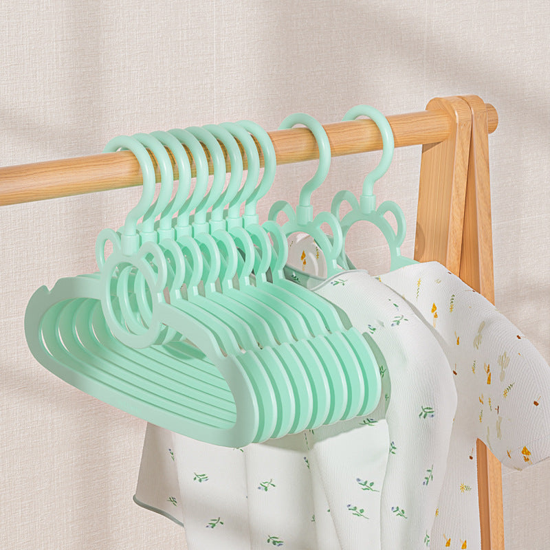 Children's clothes hanger baby seamless clothes drying rack infant and toddler clothes hanger newborn baby child baby home