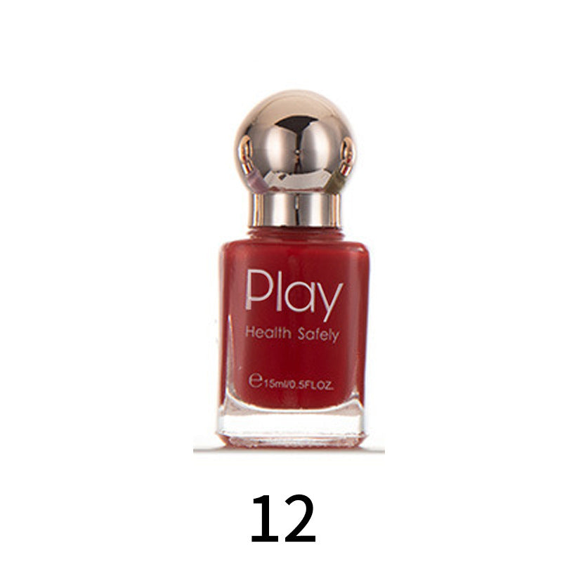 BK new color oily nail polish quick-drying odor-free nail polish net red non-peelable non-baking long-lasting nail polish