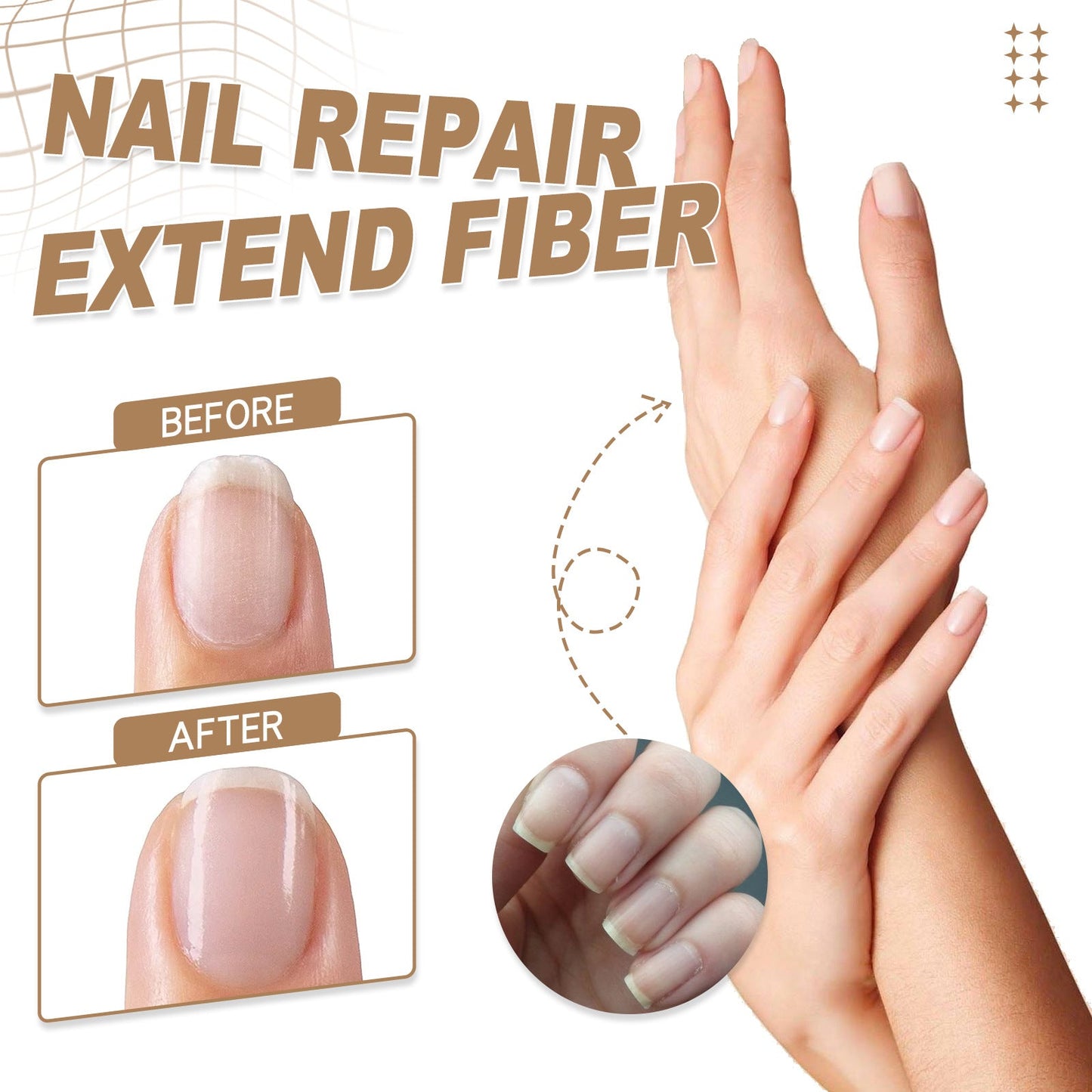 EELHOE nail repair extension fiber gel repair nail phototherapy crystal glue transparent extension nail polish 