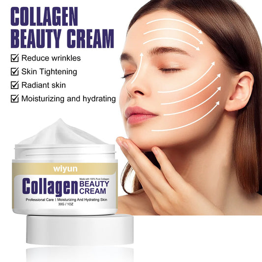 wiyun collagen cream firming and smoothing fine lines anti-wrinkle skin rejuvenation moisturizing cream 