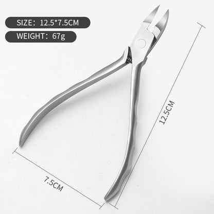 2021 new nail clippers stainless steel dead skin nippers toe nail clippers manicure eagle beak nail clippers dead skin scissors