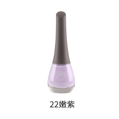 Beisijie's new rose oil nail polish water-based seven-day no-bake long-lasting non-peelable quick-drying whitening and shiny wholesale 