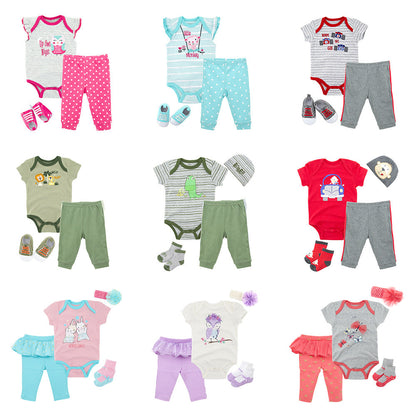 2024 baby suit three piece suit baby clothes short sleeve newborn jumpsuit pants children suit wholesale