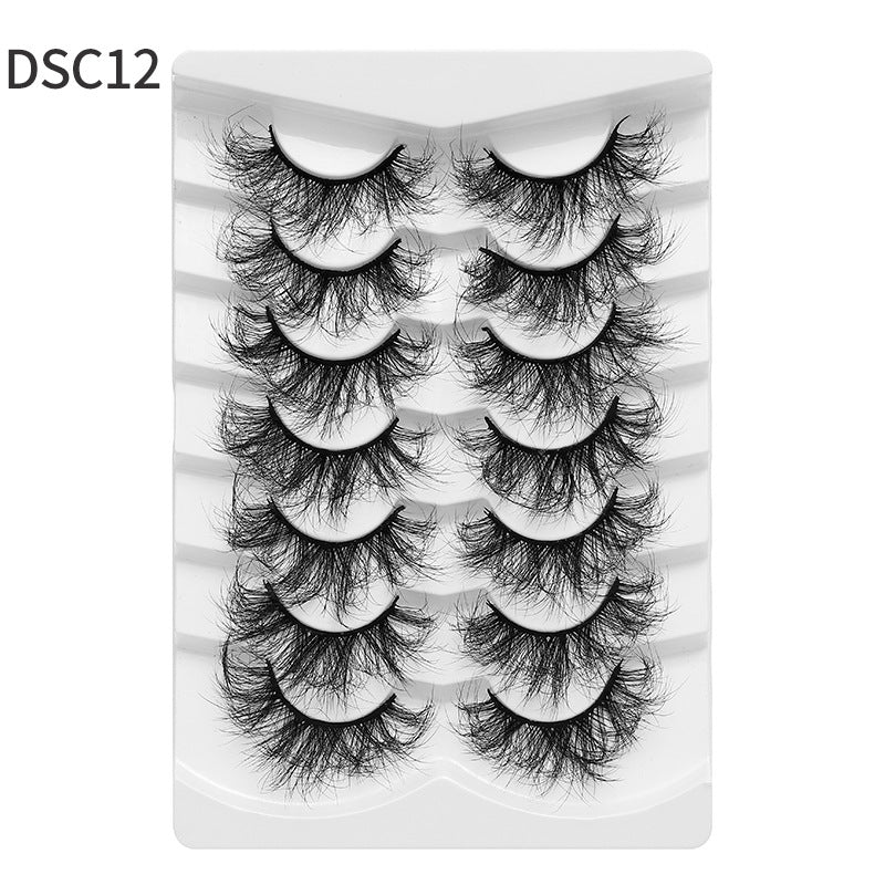 DINGSEN false eyelashes manufacturer cross-border stable eyelashes long explosive style eyelashes