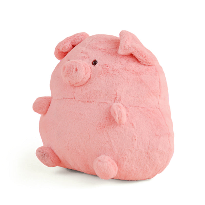 New self-designed super cute silly pig short plush toy little fat pig animal doll plush doll gift