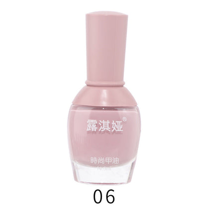 Manufacturer's supply Bei Shijie big belly bottle fashion long-lasting oily nail polish no baking autumn and winter color 14.5ml