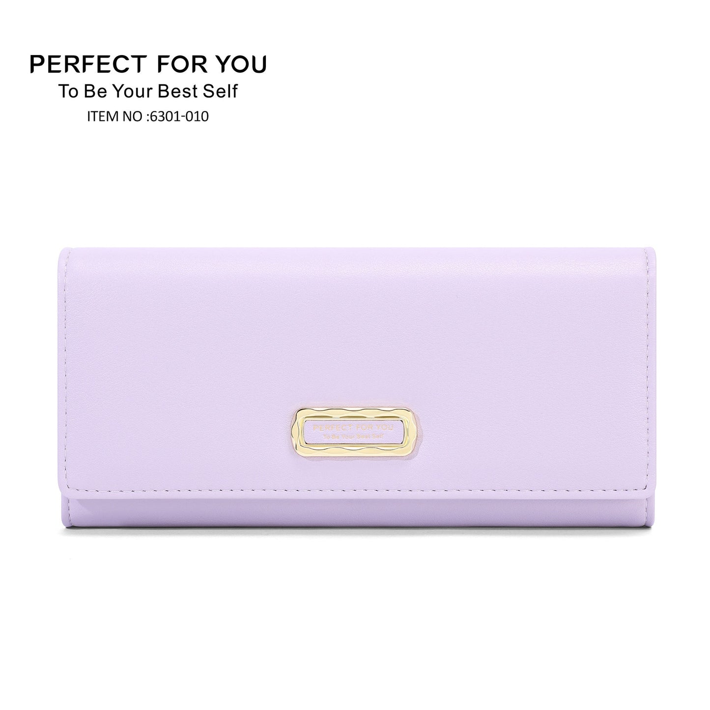 perfect for you new style ladies wallet long simple PU high-grade coin purse tri-fold clutch bag 