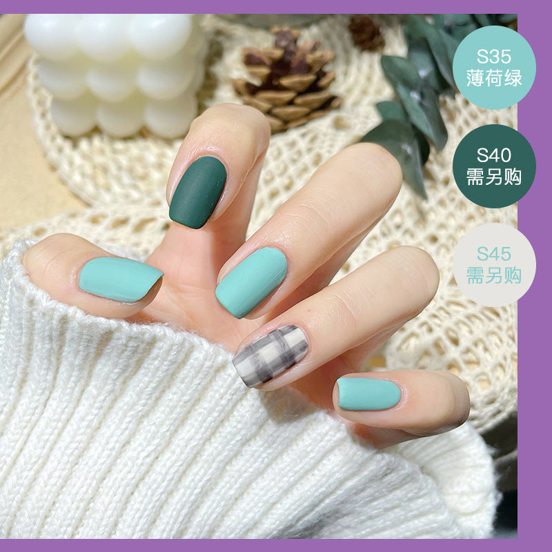 Maxfine new matte nail polish can be peeled off without baking water-based matte nail polish manicure natural air drying