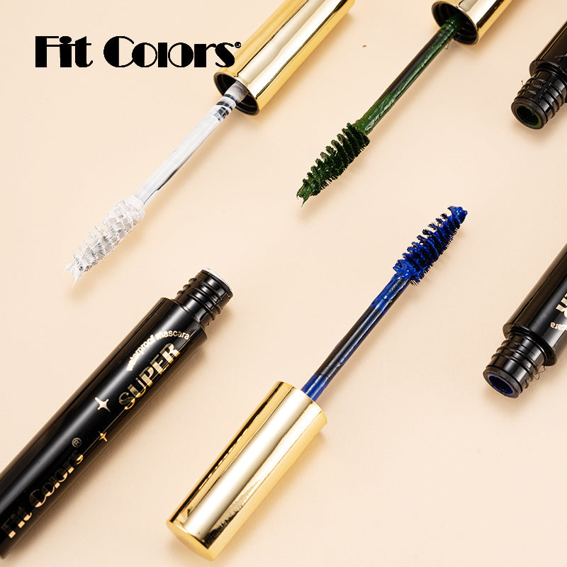 Fit Colors ម៉ាស្ការ៉ា 14ពណ៌ រោមក្រាស់មិនងាយនឹងប្រឡាក់គ្រឿងសម្អាង តុបតែងលើឆាកបុណ្យណូអែល 