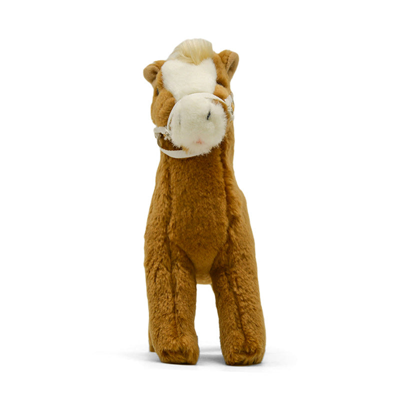 Simulation horse animal plush toy new style doll children gift doll wholesale