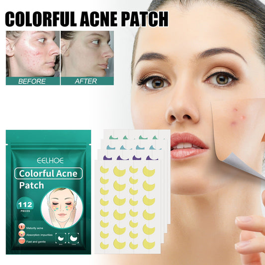 EELHOE Moon Acne Patch ជួសជុល សម្អាត និងបិទស្នាមជាំ អាចម៍រុយ មានច្រើនពណ៌ ងាយស្រួលប្រើ 