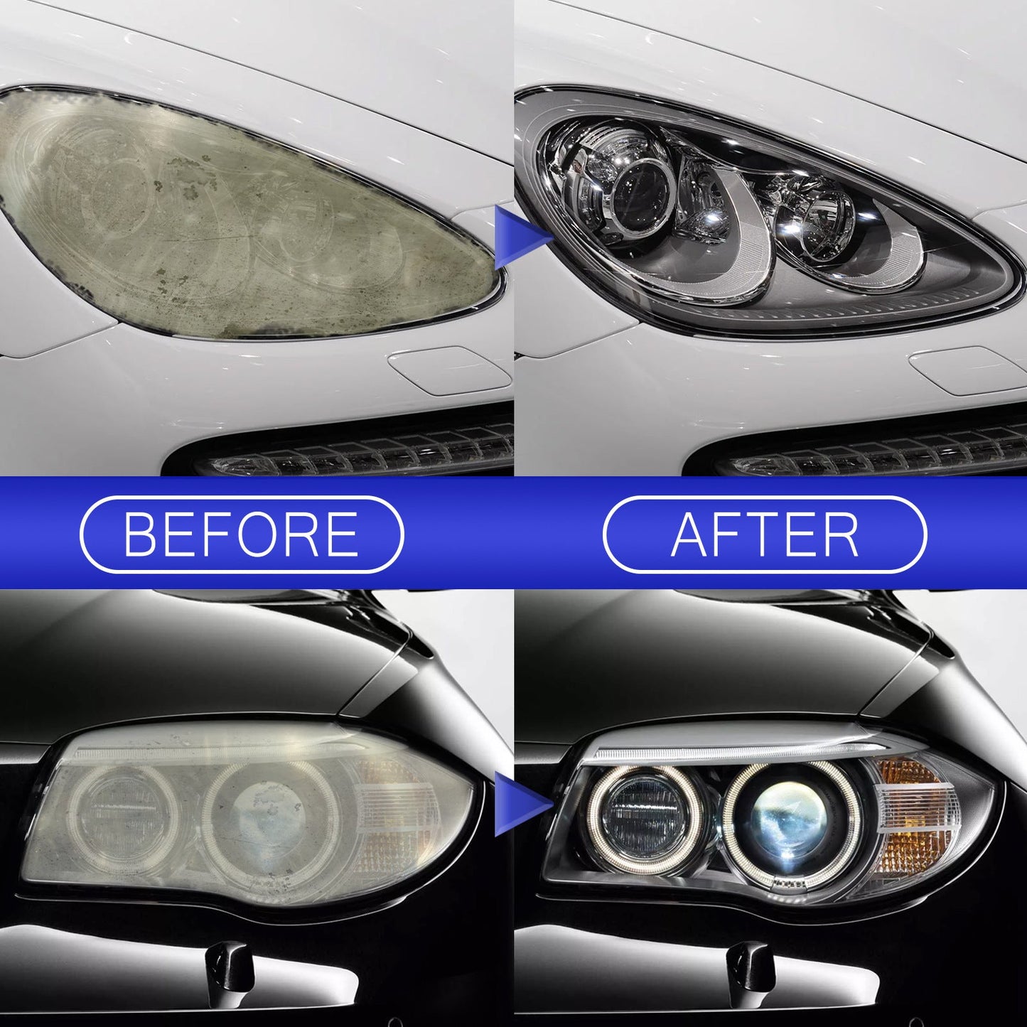 OUHOE Car Light Repair Spray Car Headlight Shade Scratch Polishing Car Headlight Repair Renovation ភ្នាក់ងារជួសជុល 