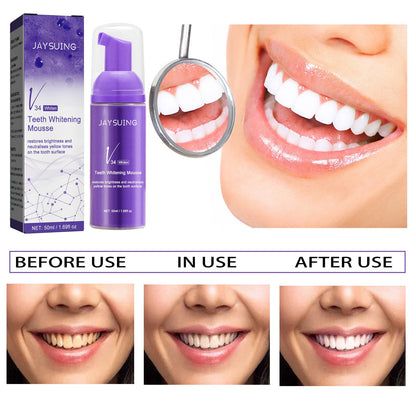 ថ្នាំដុសធ្មេញ Jaysuingv34 Whitening Toothpaste ថ្នាំដុសធ្មេញ Whitening Orthodontics សម្អាតធ្មេញលឿង ស្នាមប្រឡាក់ ថ្នាំដុសធ្មេញ 