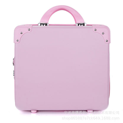 Daisy mother and child suitcase female lightweight 16-inch student makeup box small fresh suitcase portable large capacity 