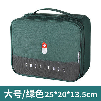 Portable medical epidemic prevention kit medical first aid kit student children outdoor travel medicine storage box health bag wholesale 