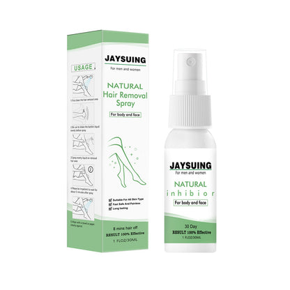 Jaysuing Hair Removal Spray Foam Underarm Leg Hair Smooth and Delicate Gentle Hair Removal Spray Cleansing Care 