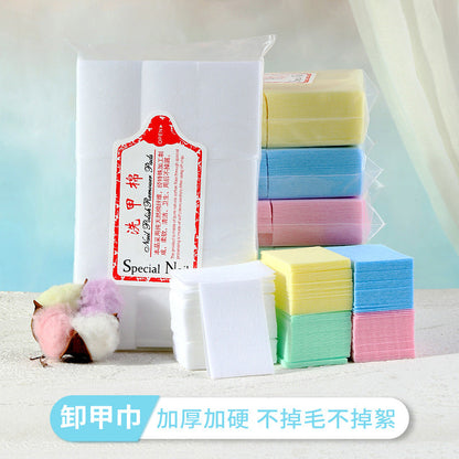 Nail products nail towels nail remover nail remover cotton pads disposable nail remover towels manufacturers direct sales spot