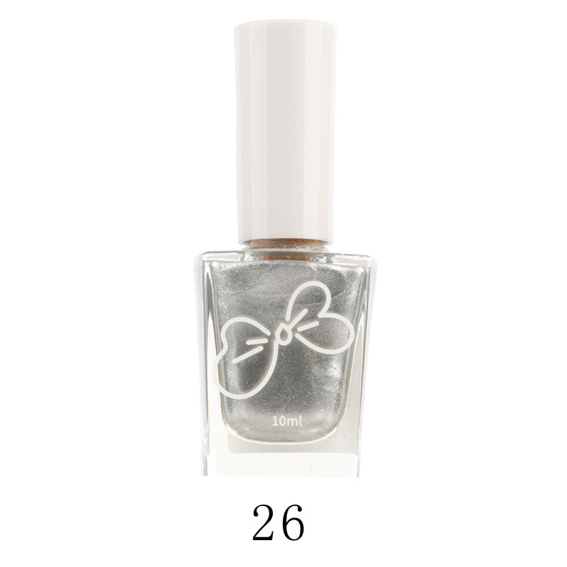 Lucia summer oily 30-color nail polish, no baking, long-lasting, non-peelable, quick-drying, obvious white nail polish wholesale