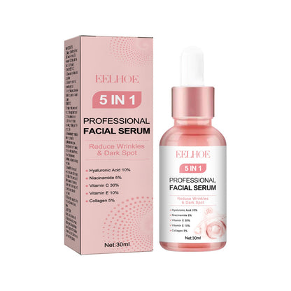 EELHOE 5-in-1 facial care សំអាតថ្នមៗ ផ្តល់សំណើម និងផ្តល់សំណើមដល់ស្បែកមុខ ជួសជុលភាពជ្រីវជ្រួញ ភ្លឺ និងតឹងណែន 