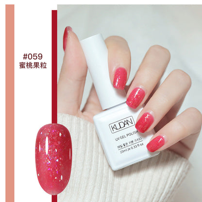 2023 new nail polish gel no odor ice transparent nude color transparent long-lasting quick-drying nail polish manicure nail polish gel wholesale