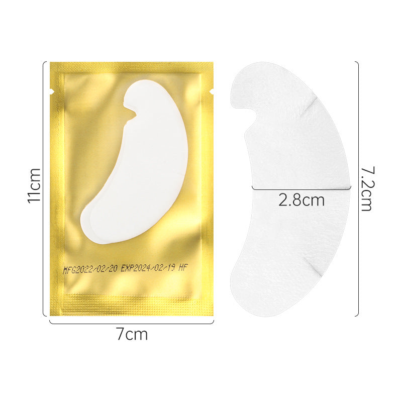 Wholesale Disposable Grafting Eyelash Isolation Eye Patch U-shaped Incision Non-woven Hydrogel Eye Patch