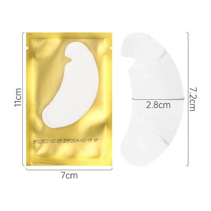 Wholesale Disposable Grafting Eyelash Isolation Eye Patch U-shaped Incision Non-woven Hydrogel Eye Patch